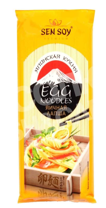 Лапша Sen Soy Яичная EGG NOODLES – ваш быстрый билет в мир вкуса!