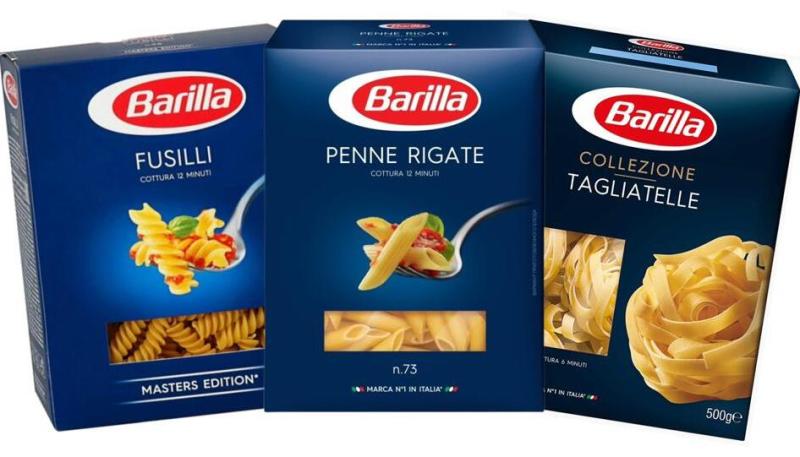 Специальная цена на макароны марки Barilla