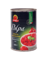 Томаты Помидорка КУСОЧКАМИ В Собст Соку 425мл/400гр ж/б с кл