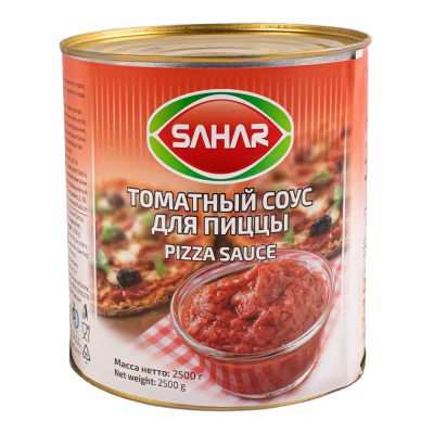 Соус Для Пиццы Томатный SAHAR 2500гр ж/б