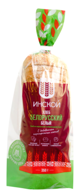 Хлеб Белорусский белый /нарезка/ 350гр ИНСКОЙ