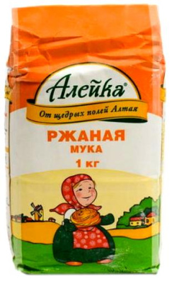 Мука Алейка Ржаная 1кг